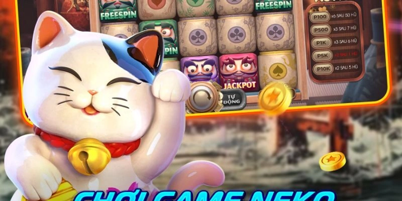 Chơi nổ hũ mèo may mắn chỉ cần chọn mức cược và quay để trúng thưởng
