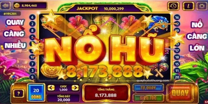 Khám phá bí quyết chiến thắng Jackpot khủng tại những game nổ hũ uy tín